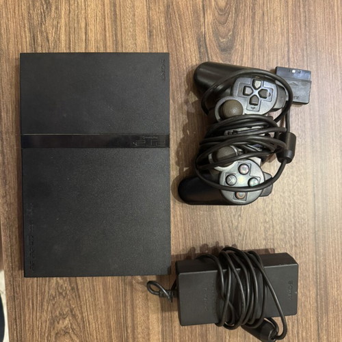 Sony PlayStation 2 Slim SCPH-75004 console for parts or repair, used