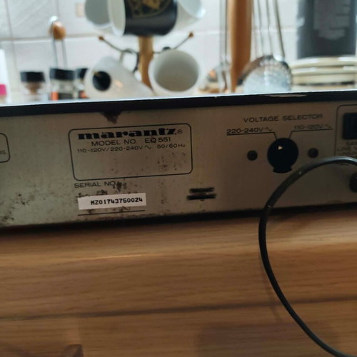 Marantz Graphic Equalizer Spectrum Analyzer EQ551 used, needs service