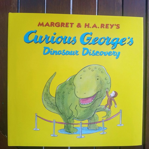 Curious George Dinosaur Discovery English children's book new, hardcover