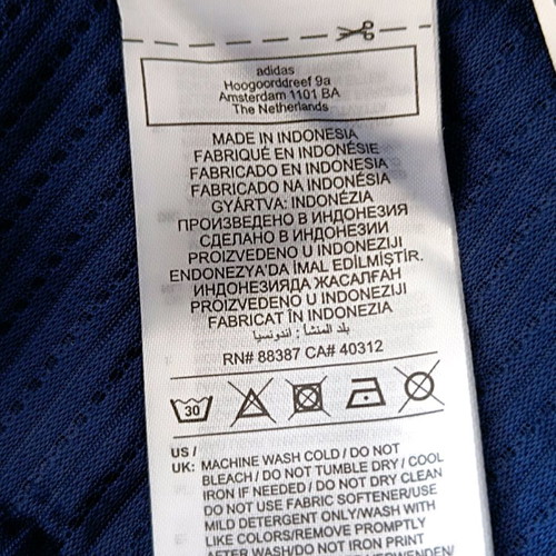 Adidas Performance T-shirt new with tag, size L, blue