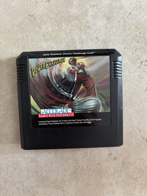 Jack Nicklaus Power Challenge Golf Sega Genesis game