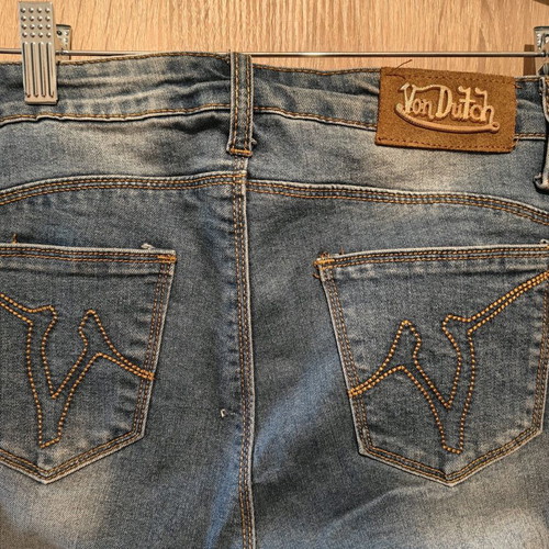 Von Dutch Women's Skinny Jeans Used, Blue, Size S