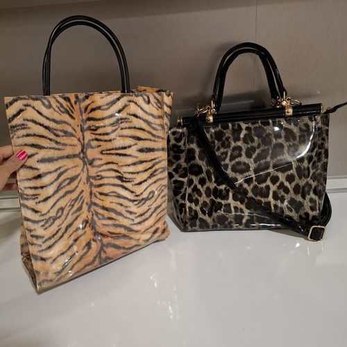 Animal Print Leopard Handbag new with tiger print shoulder bag gift