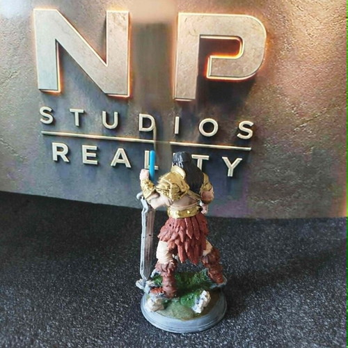 Conan the Barbarian figure 12 cm painted by NP Studios Reality