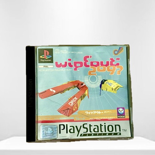 Wipeout 2097 PlayStation used, box and booklet only