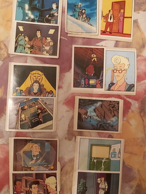 Αυτοκόλλητα The Real Ghostbusters μεταχειρισμένα, πακέτο 48 από Panini