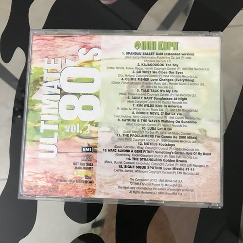 Pop Korn Ultimate 80s CD used, Spandau Ballet, Kim Wilde, Marc Almond