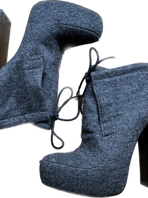 Alexander Wang boots used, gray, size 37