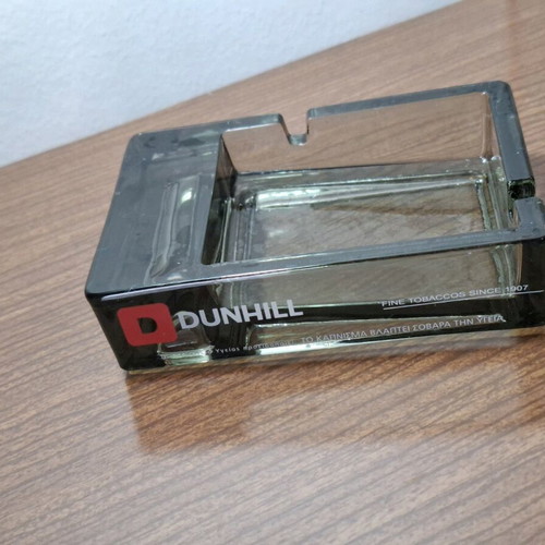 Dunhill Glass Ashtray new in excellent condition