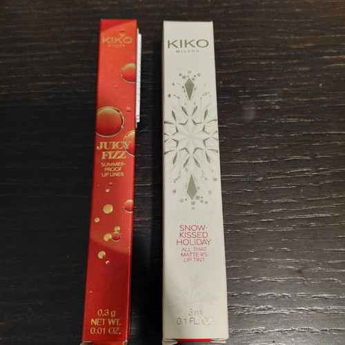 KIKO Milano Lip Liner and Lip Tint set new