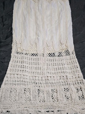 Despy K lace skirt beige new M/L