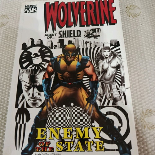 Wolverine Agent of Shield Enemy of the State volumes 1 and 2 TPB Marvel Knights