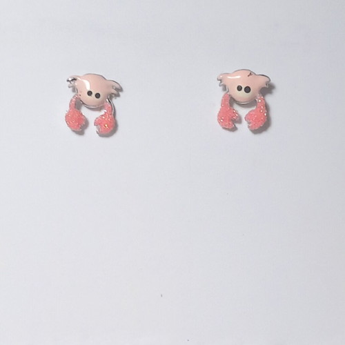 Silver earrings