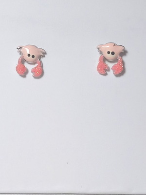 Silver earrings