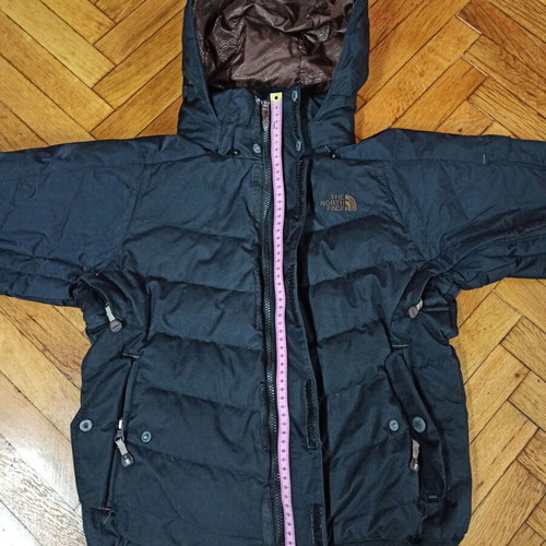The North Face women's winter goose down jacket used, size small