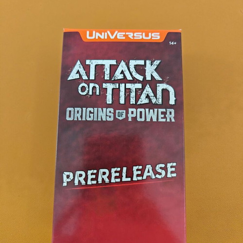Attack on Titan: Origins of Power Prerelease Box sealed