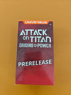 Attack on Titan: Origins of Power Prerelease Box sealed