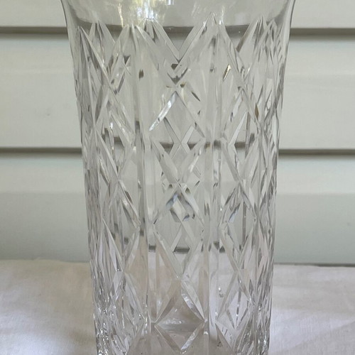Set of 10 Saint Louis Crystal Highball glasses used