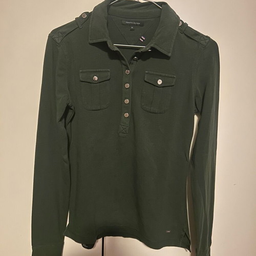 Tommy Hilfiger blouse like new, green