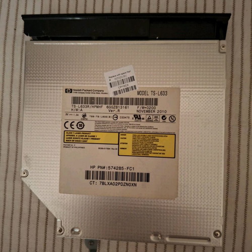 Internal SATA laptop drive used