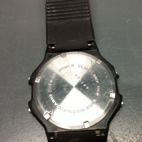 Casio Marlin W-200 used men's wristwatch black