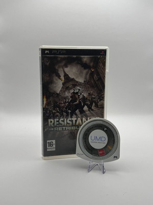 Resistance Retribution PSP game used in very good condition