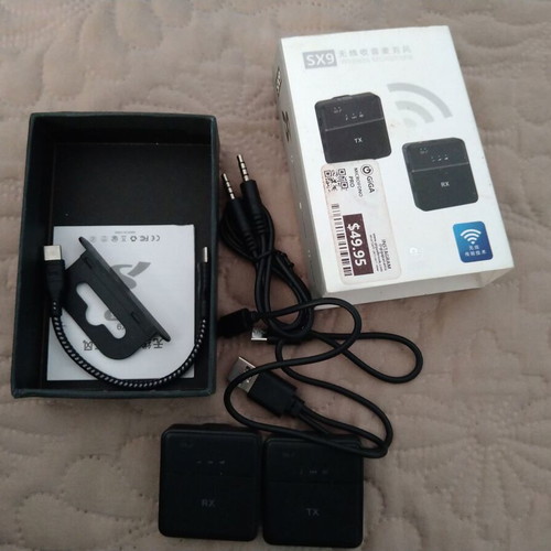 Wireless Microphone Sx9 for Mobile Phone new