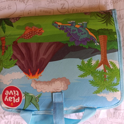 Painting mat like new with water marker and double-sided design