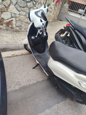 Yamaha Delight 115cc 2015 used scooter, white, automatic