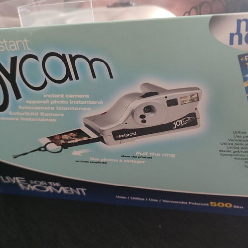 Polaroid JoyCam vintage instant camera, new in box