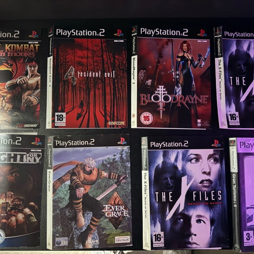 PlayStation 2 Flyers and Manuals used