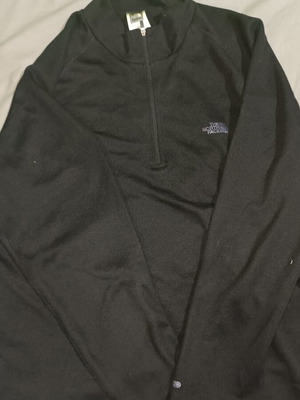 The North Face turtleneck-style sweater, black, size L