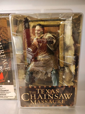 McFarlane Toys Movie Maniacs Series 7 Texas Chainsaw Massacre Leatherface φιγούρα καινούργια