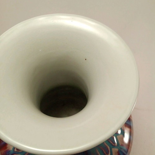 Porcelain vase handmade Ox Blood Sang De Boeuf Langyao Hong Flambe made to order