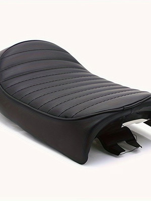 Ribbed Black Cafe Racer Seat new