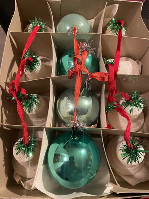 Vintage χριστουγεννιάτικες καμπάνες στολίδια τύπου σταφύλι για το δέντρο καινούργια