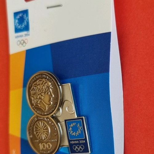 Athens 2004 Collectible Pins Set of 7, New
