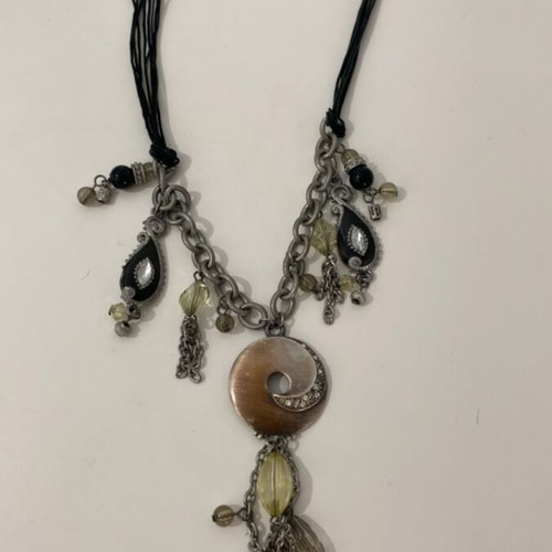 Handmade necklace with pendants like new
