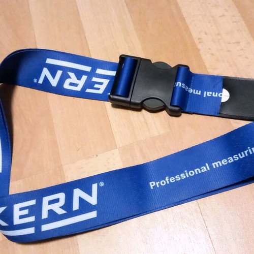 Kern branded safety belt new, secure, wide, over 160 cm long