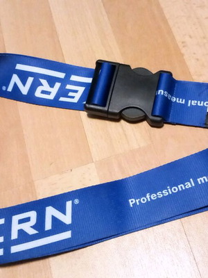 Kern branded safety belt new, secure, wide, over 160 cm long