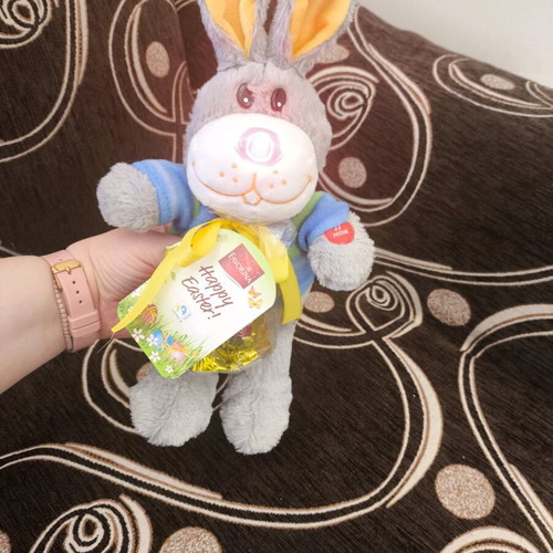 Plush Bunny new with chocolates and candies, Old MacDonald Had a Farm
