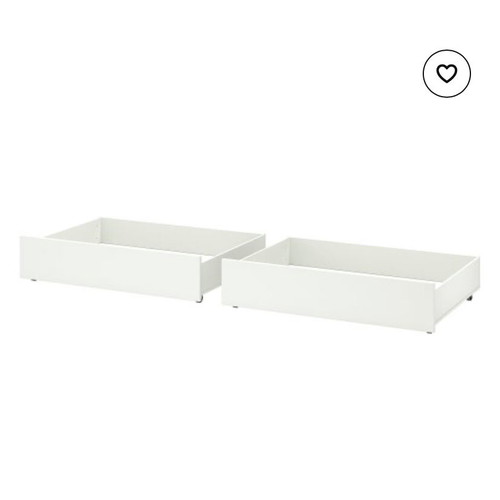 Malm bed drawer set new from Ikea