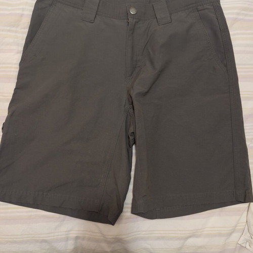 Columbia Charcoal Gray Hiking Shorts Men's Size 34 Like New