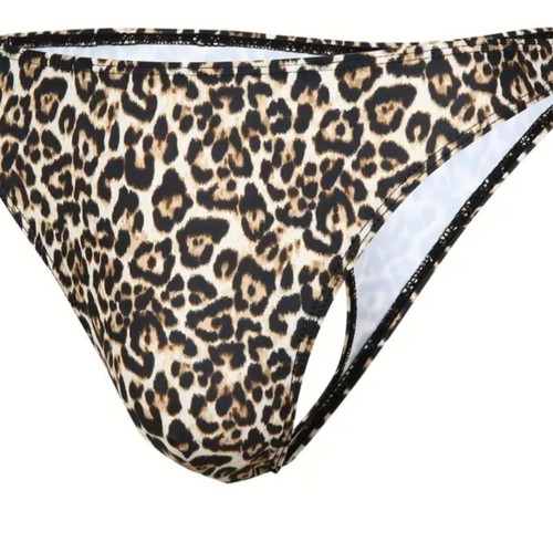 Brazil men's swimwear new, animal print, comfortable fit, size XL
