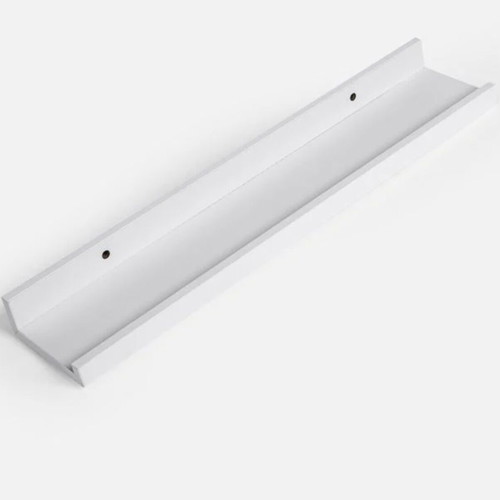 MDF Oak Wall Shelf White 48x10x4cm new