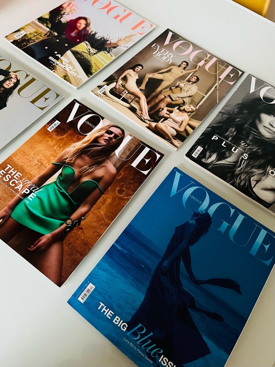 Vogue Greece 2022 set of 10 magazines… - € 75,00 - Vendora.cy
