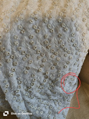 White lace 9 meters