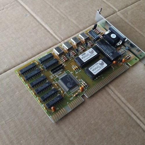 OAK OTIVGA 3716 256KB 16-bit ISA video card like new