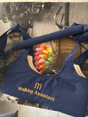 Walking assistant used minimally