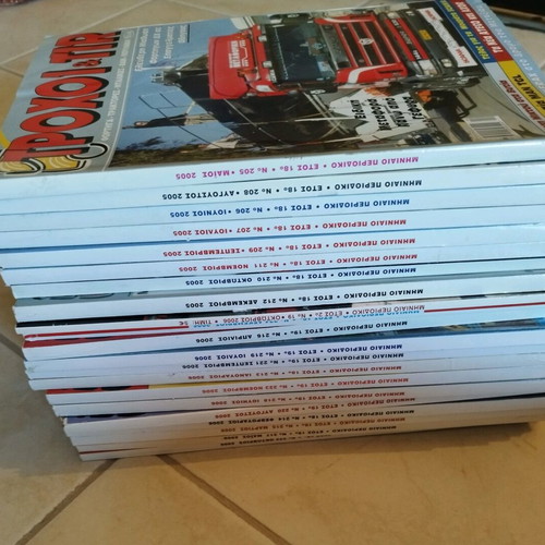 Trochoi & TIR vintage magazine collection used
